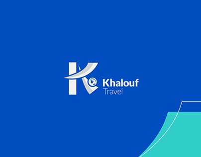 Khalouf Travel - Logo & Visual Identity Design