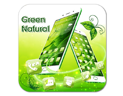 Green Natural Themes - AZ Launcher App