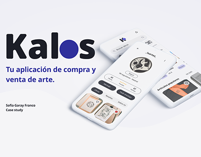 Kalos | UX/UI Case Study App