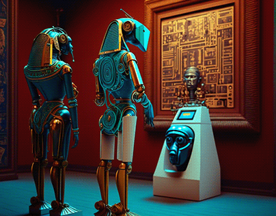 AI Encounters Ancient Egypt