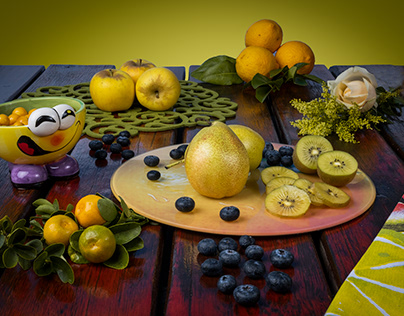 Fun Fruit Food Photography