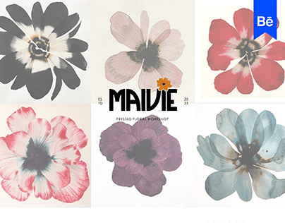 Project thumbnail - Logo design for MAIVIE | Floral workshop