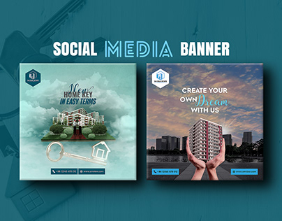 Real Estat Social Media Banner Design