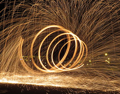 Burning Steel Wool Photos