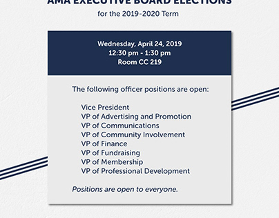 2019-04-24 AMA Executive Board Elections
