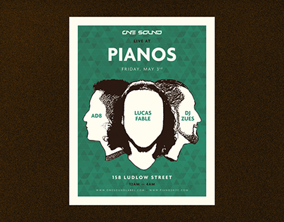 One Sound @ Pianos