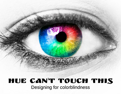 Hue can't touch this: Designing for colorblindness