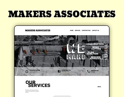 Makers Associates - Web design
