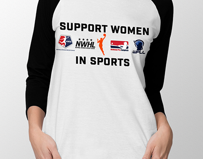 Support Women in Sports Shirts