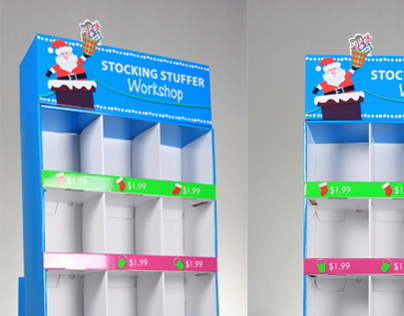 Christmas Promotional Point of sales stands
