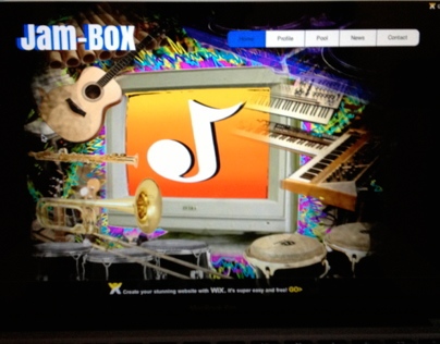 "Jam-box" Icon/Logo idea I made for a new Social Site