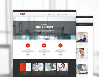 Stability - HTML Template for Themeforest