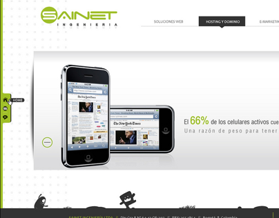 Diseño web / Sainet Ingeniería