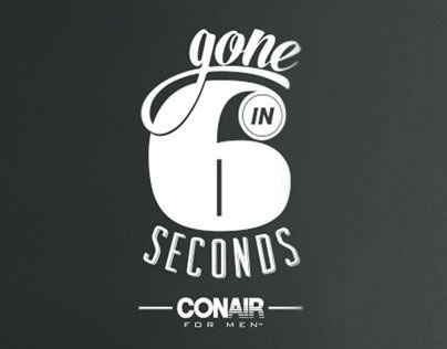 Conair For Men: Gone In Six Seconds