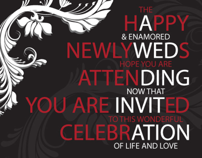 M&I Wedding Invitation-Type Concept #1