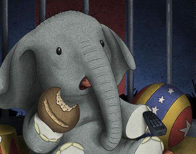 Elephant, bread and circuses