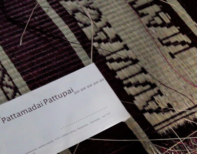 Documentary Film- Weaving the Story of Pattupai