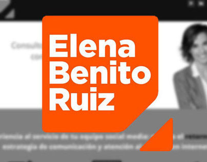 Logo Design for Elena Benito Ruiz
