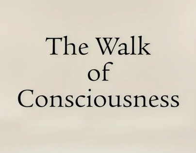The Walk of Consciousness