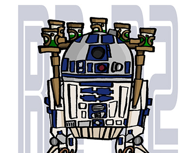 scared Separate Mountaineer R2-D2 Projekty | Fotografie, videa, loga, ilustrace a značky ve službě  Behance