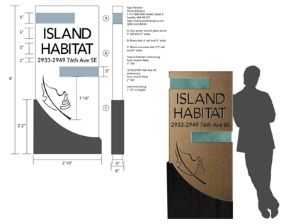Island Habitat Signage 