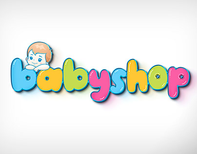 Logo design for babyshop