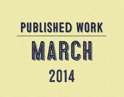 Published work March