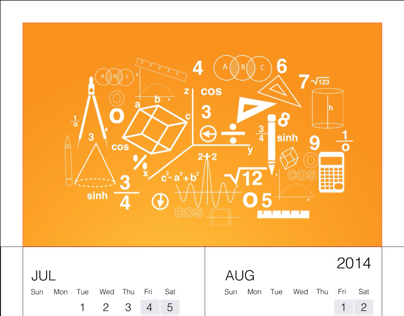Calendar design 2014