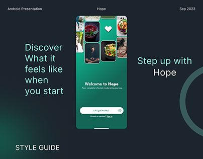 Lifestyle Moderating App UI Presentation