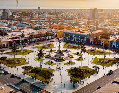 Plaza de Armas de Trujillo - Drone