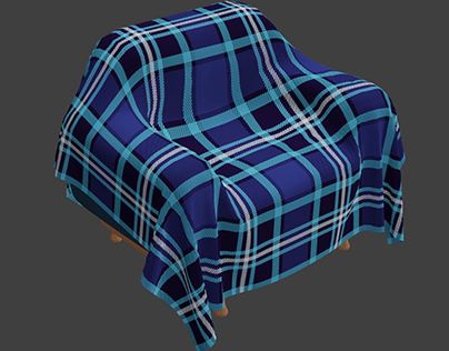 Simple Sofa with fabric