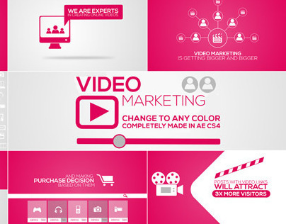 Online Video Marketing Intro || Videohive