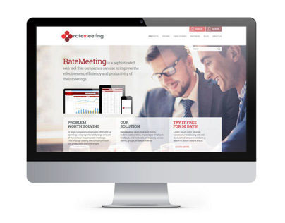 Web design for RateMeeting