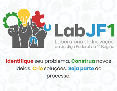 Site Laboratório de Inovação TRF1
