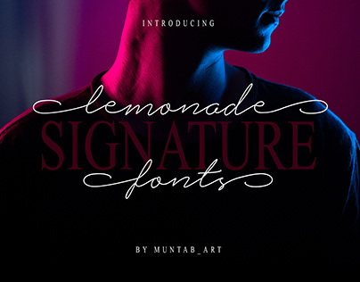Lemonade Signature Font