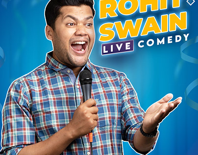 ROHIT SWAIN │STAND UP COMEDY POSTER