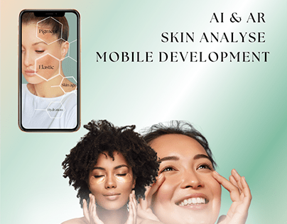 Skin analyse AI and VR app for skincare brand