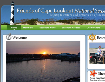 Friends of Cape Lookout site