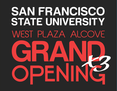 SFSU West Alcove Grand Opening