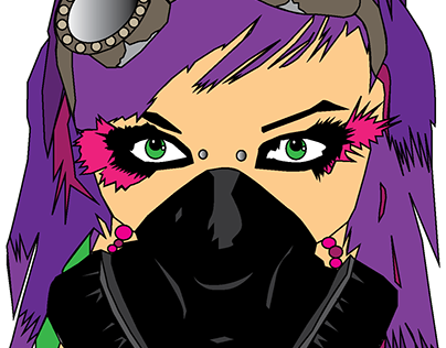 Part 1: Gas Mask Girl Evolution 2015