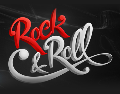 Typography | Rock'n Roll