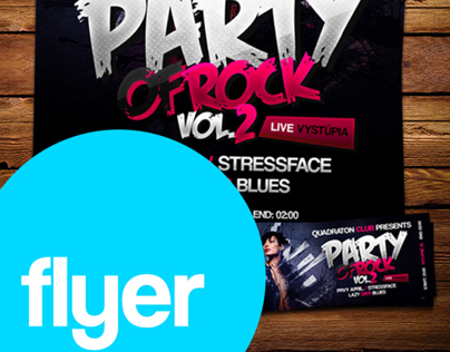 Flyer "Party Off Rock Vol.2"