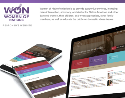 Women of Nations - Responsive Site