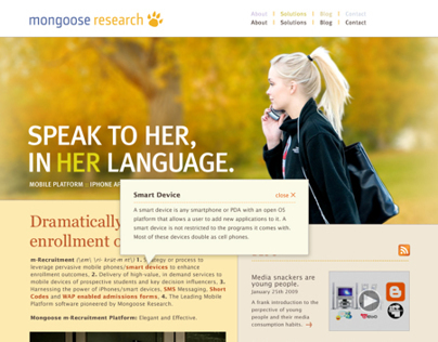 Mongoose Research Website