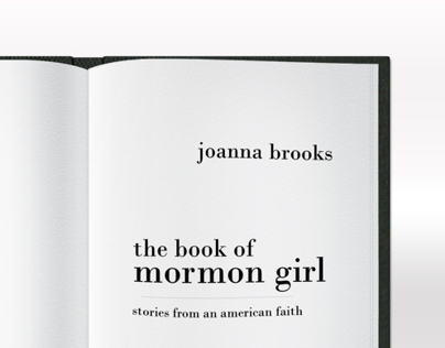 The Book of Mormon Girl (book interior design)