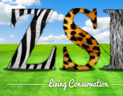 ZSL (London Zoo) - Fur Logo Design