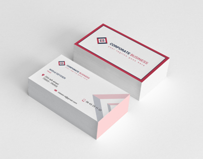 Corporate Stationery Design Template with Logo