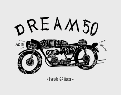 Dream50 T-shirt design