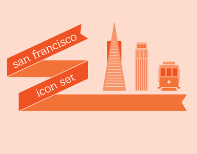 San Francisco Icon Set