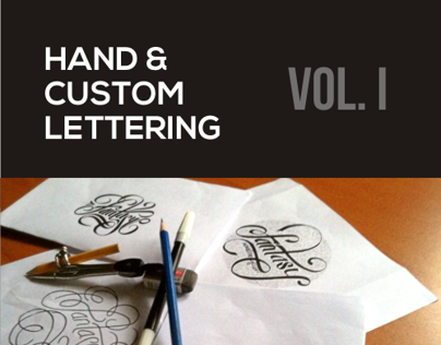 Hand & Custom Lettering Vol.1